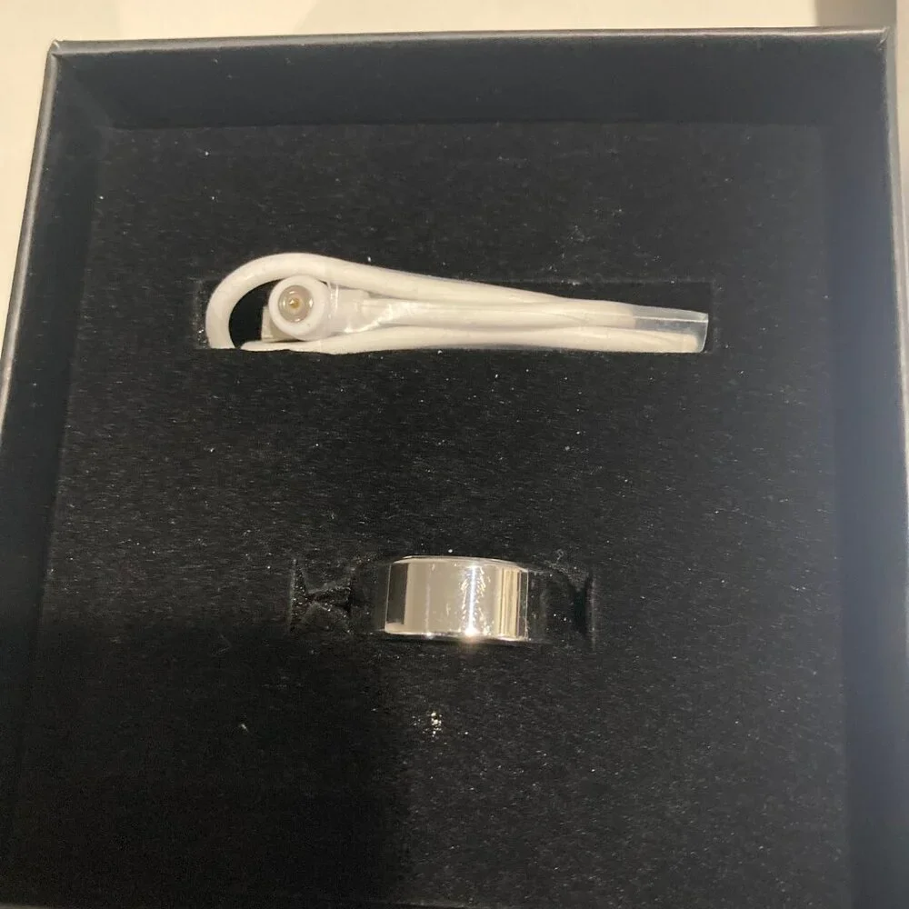 smart ring size 8 color silver